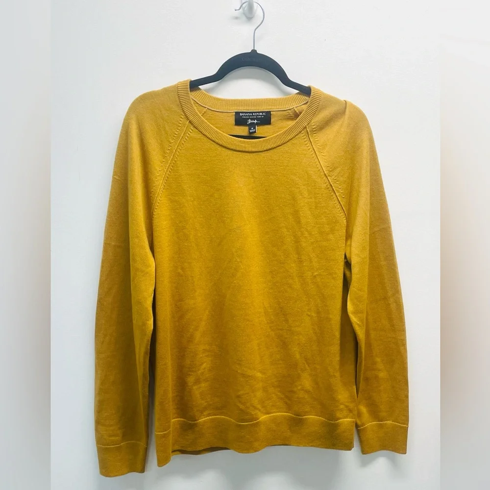 Banana‎ Republic Italian Merino Waffle-Knit Sweater